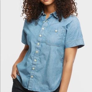 ABLE chambray PILAR POPOVER shirt